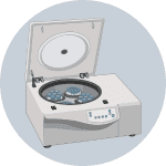 Step 8 icon of rodent hepatocyte isolation protocol